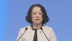 連合・芳野会長　自民党大会で選択的夫婦別姓制度実現を要求　会長としては20年ぶりの出席| TBS CROSS DIG with Bloomberg