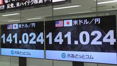 【速報】1ドル141円台まで円安進行　およそ7か月ぶりの円安水準| TBS CROSS DIG with Bloomberg