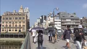 京都市で初の「酷暑日」となるおそれ…予想最高気温40℃　7月の35℃超「猛暑日」はきょう含め計11日|TBS NEWS DIG
