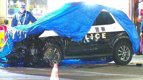 事故当時、パトカーの進行方向は赤　緊急走行中に乗用車と衝突　70代男女と男性巡査が重軽傷　山梨|TBS NEWS DIG