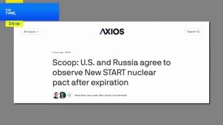 アメリカとロシア 失効した「新START」めぐり当面順守の方向で合意へ 新たな条約締結に向け協議の見通し　米メディア報道| TBS CROSS DIG with Bloomberg