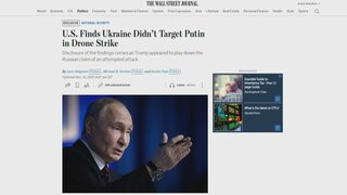 プーチン大統領公邸へのドローン攻撃　CIAが否定　ウォール・ストリート・ジャーナル報道| TBS CROSS DIG with Bloomberg