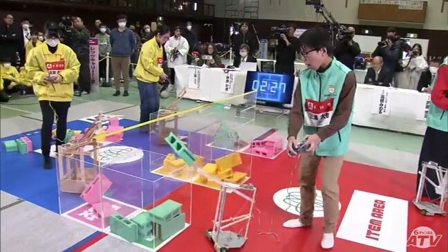 自作ロボットで熱戦　小中学生のアイデア詰まったコンテスト　青森・六ケ所村|TBS NEWS DIG
