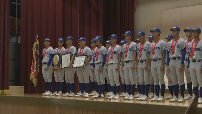 甲子園へ!石川県代表・小松大谷ナイン 壮行会で健闘誓う 田西称キャプテン「目指すは甲子園優勝」|TBS NEWS DIG