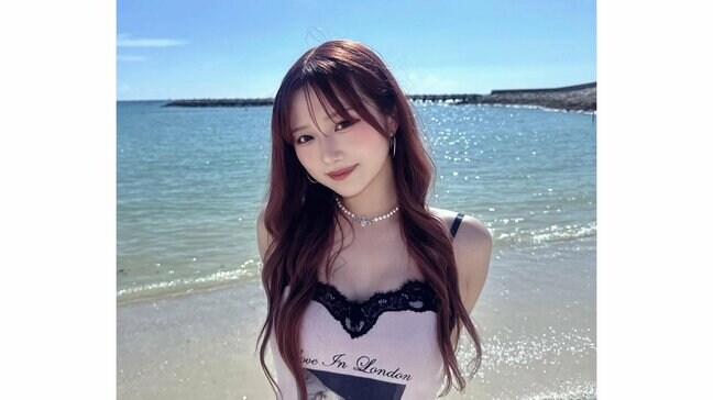 【辻希美・長女】希空　「沖縄来たー！！」　ピンクのキャミソール姿で　ビーチからグルメまで　南国リゾートライフ満喫|TBS NEWS DIG