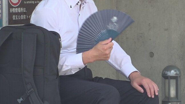 きょうも暑い 県内8地点ですでに30度超え 甲府は3日連続の猛暑日予想 山梨|TBS NEWS DIG