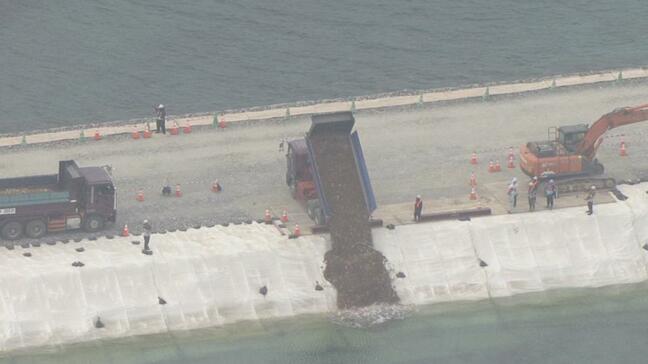 辺野古移設 大浦湾側での埋め立てに本格着手 「1日も早い普天間全面返還」にかかる工事、“早くてあと11年”|TBS NEWS DIG