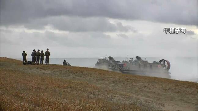 種子島にアメリカ軍オスプレイ初飛来　日米共同訓練「アイアン・フィスト」　鹿児島|TBS NEWS DIG