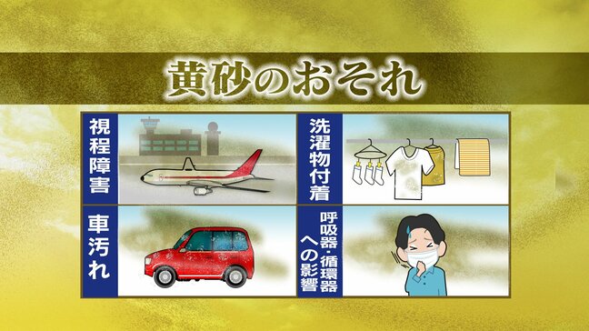 【黄砂情報】27日（木）～28日（金）西日本や東日本中心に黄砂飛来のおそれ|TBS NEWS DIG