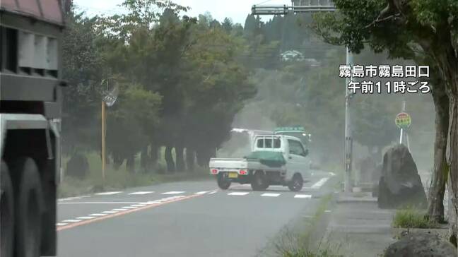 新燃岳　連続噴火　最大5500m　霧島市で降灰【降灰予想（きょう15時～あす9時）】鹿児島|TBS NEWS DIG