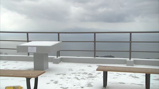 山肌白く 金峰山で初冠雪　30日朝の熊本県内はさらに冷えこむ予想|TBS NEWS DIG