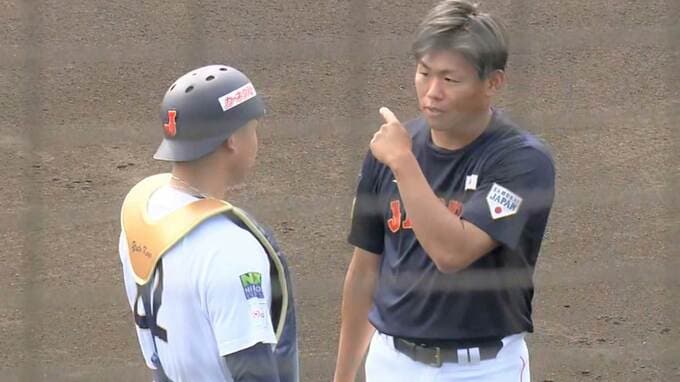 侍ジャパン新守護神候補 田口麗斗、実戦形式で3者連続三振、被安打2本もコンビを組んだ古賀とコミニュケーション|TBS NEWS DIG