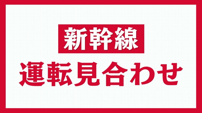 【終日運休】山形新幹線 福島~新庄駅間・上下線 大雪の影響(午後4時50分現在)|TBS NEWS DIG