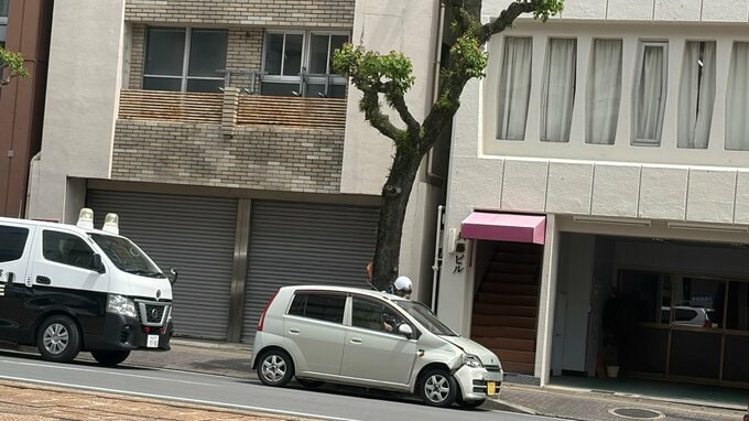 車２台が関係する事故　1人救急搬送　長崎市馬町交差点付近|TBS NEWS DIG