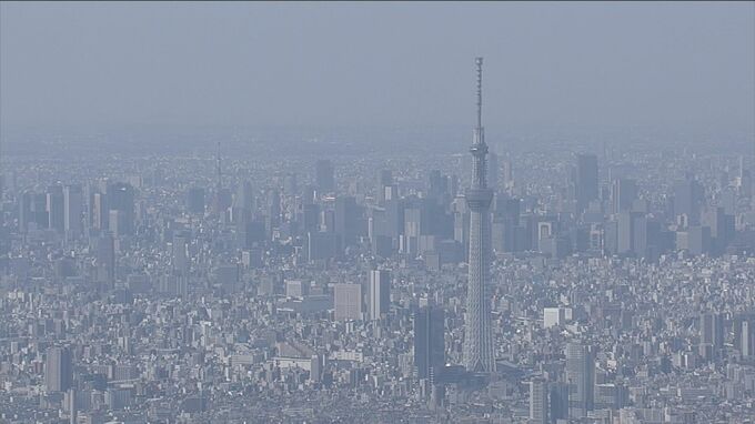 東京23区の消費者物価指数1月中旬速報値で1.6％上昇　2％下回るのは1年8か月ぶり