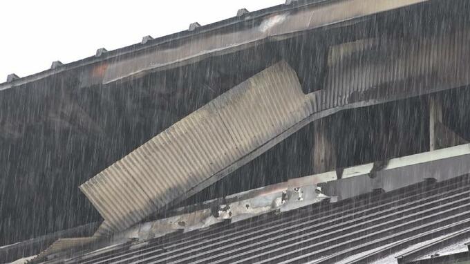 南砺市利賀村で火事　元日の未明に堆肥工場から出火　当時は無人か　富山　|　富山のニュース｜天気・防災｜チューリップテレビ