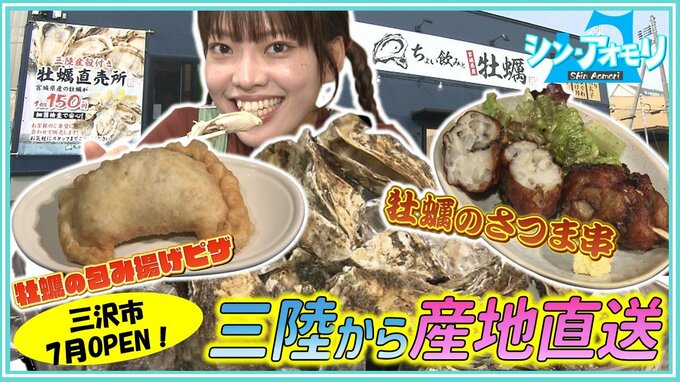 「カキの可能性って無限大」カキ居酒屋が誕生『なめろう』に『ピザ』珍しいメニューも！"海のミルク"に魅了される【わっち!!シン・アオモリ】青森・三沢市|TBS NEWS DIG