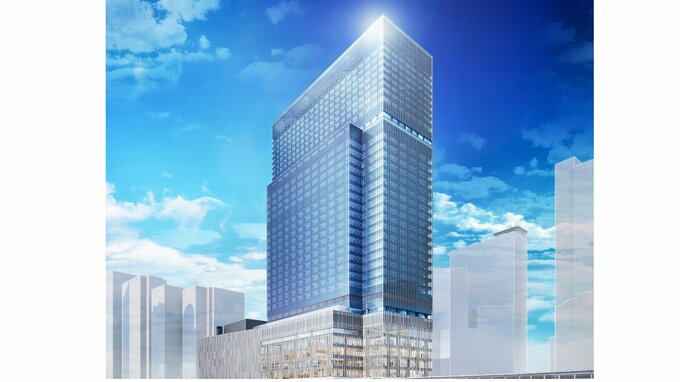 地上「188m」！大阪中央郵便局跡地の複合ビル　名称は「JPタワー大阪」商業施設は「KITTE大阪」に|TBS NEWS DIG