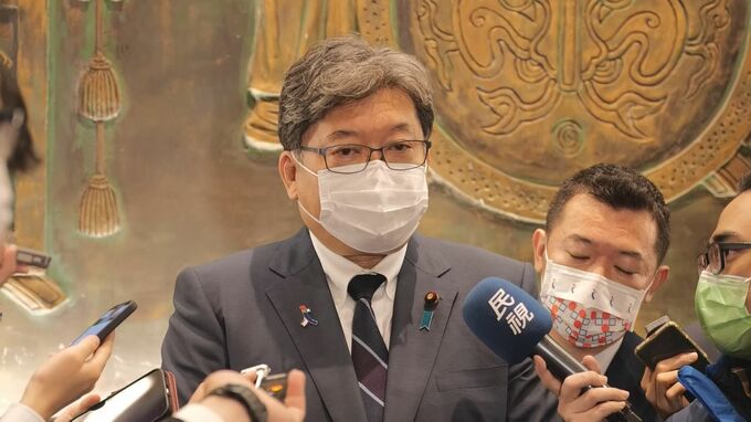 自民・党三役19年ぶり訪台　萩生田政調会長が蔡英文総統と会談「危機感を共有」