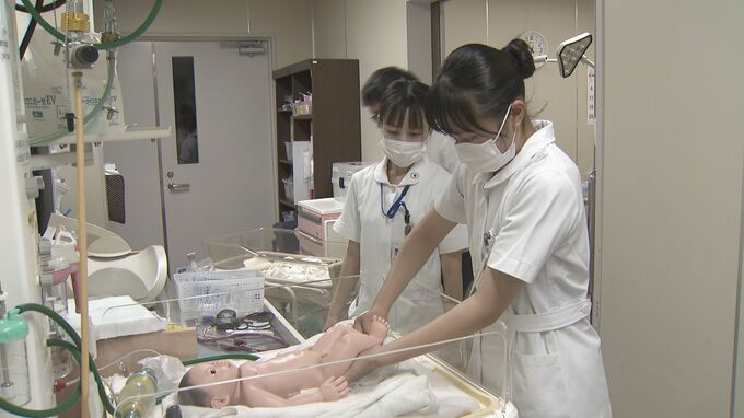 「命に携わる職業…看護師になりたい！」高校生が看護師の職業体験　山口赤十字病院|TBS NEWS DIG