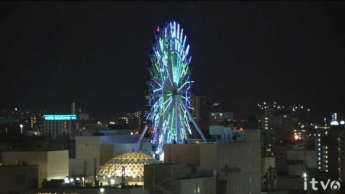 いよてつ高島屋の大観覧車「くるりん」休止へ イルミネーションをLED化 多彩な色の組み合わせが可能に 「ダイナミックで幻想的な夜景を演出する」  愛媛・松山市|TBS NEWS DIG