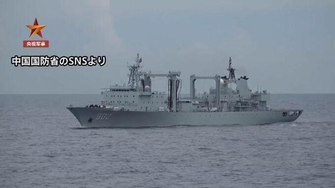 中国・ロシア・イランの海軍が合同軍事演習実施　連携強化をアピール