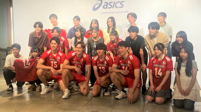 石川祐希「常に限界でジャンプするのが重要」髙橋藍「スクワットのバリエーション」高校生の質問に真摯なアドバイス|TBS NEWS DIG