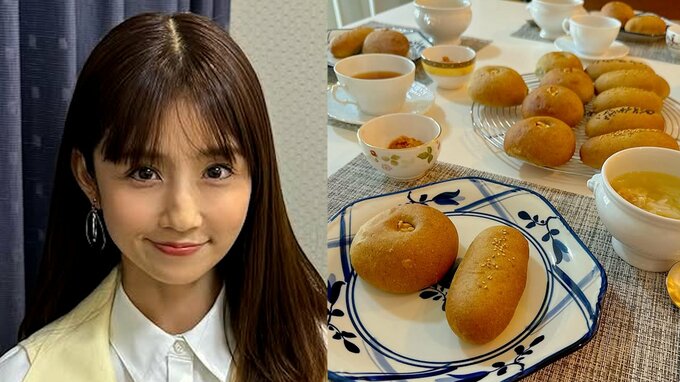 【 小倉優子 】 ママ友と焼いた“よもぎパン”公開　楽しく会話しながら「私の話が止まらなかったです笑」|TBS NEWS DIG