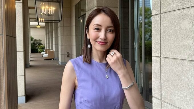 【矢田亜希子】連休最終日はパープルのドレスで “新人女優オーディション” の特別審査員に　弾ける笑顔にフォロワー「疲労回復薬」|TBS NEWS DIG