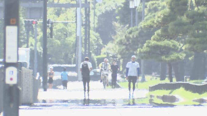【速報】東京都心“観測史上最も遅い”猛暑日に　気温35.1℃を観測　約80年ぶりに記録更新|TBS NEWS DIG