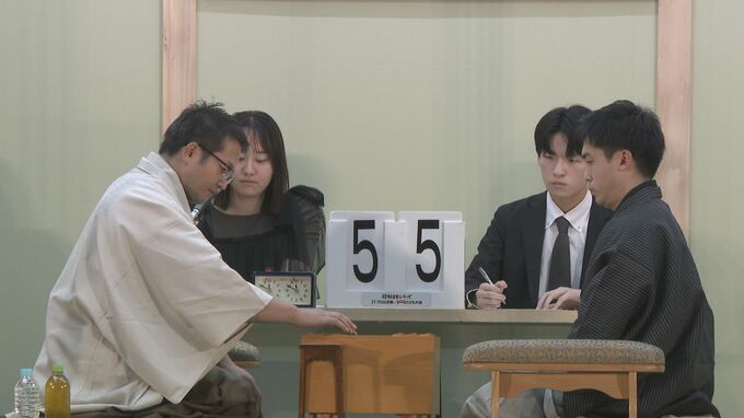 「臨場感がすごい」金沢で丸山忠久・九段と菅井竜也・八段が対決　将棋日本シリーズJTプロ公式戦1回戦　|　石川県のニュース｜MRO北陸放送