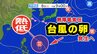 【台風のたまご＝熱帯低気圧発生の予想】気象庁の予想天気図に現れる【雨・風シミュレーション7日（土）～17日（火）】|TBS NEWS DIG