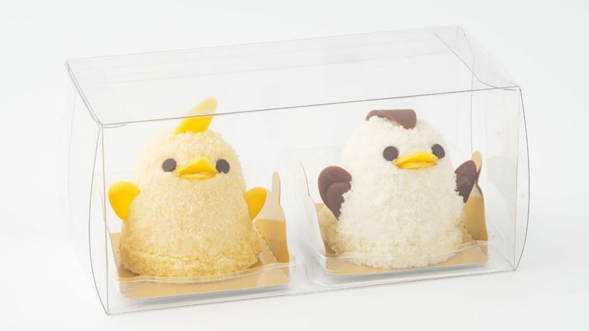 ひよひよひよりん 2日間限定の“ぴよりん” 黄色い｢ひよこ｣姿ではなく…頭や羽が茶色に