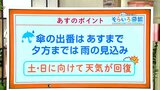 高知の天気 傘の出番は25日まで 土日は天気回復へ 東杜和気象予報士が解説 | 高知のニュース・天気|KUTV NEWS | KUTVテレビ高知