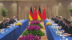 中国・習近平国家主席「ドイツ企業にチャンスを提供」 トランプ政権発足を前に欧州との関係強化をアピール| TBS CROSS DIG with Bloomberg