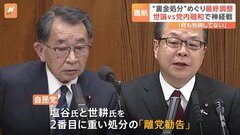 【裏金問題】世論VS党内融和で神経戦　処分めぐり最終調整　自民党| TBS CROSS DIG with Bloomberg