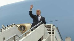 【速報】トランプ大統領　2日間の北京訪問終え帰途に| TBS CROSS DIG with Bloomberg