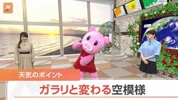 【5月25日 関東の天気】ガラリと変わる空模様|TBS NEWS DIG