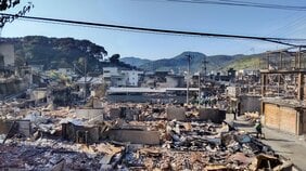 焼失約170棟、立ち入り禁止区域内部を報道陣に初公開　大分市佐賀関大規模火災|TBS NEWS DIG