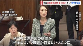 中国が“水産物輸入を事実上停止”　野党側が事実関係と漁業関係者らへの影響について追及　日中関係悪化の影響は経済へも|TBS NEWS DIG