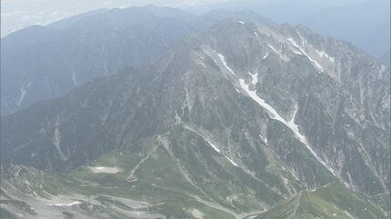 死因は外傷性ショック】北アルプス剱岳 見つかった70歳男性の遺体