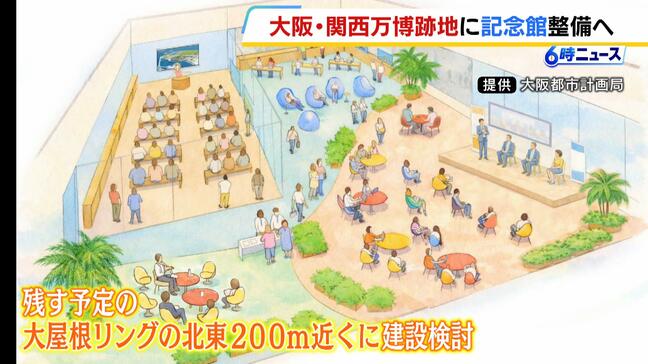 「新たな未来をつくっていく場所に」万博会場跡地に記念館の建設検討　建設費は国の交付金や民間企業の協力も仰いだうえで大阪府市も負担　管理費は万博の剰余金を活用か|TBS NEWS DIG