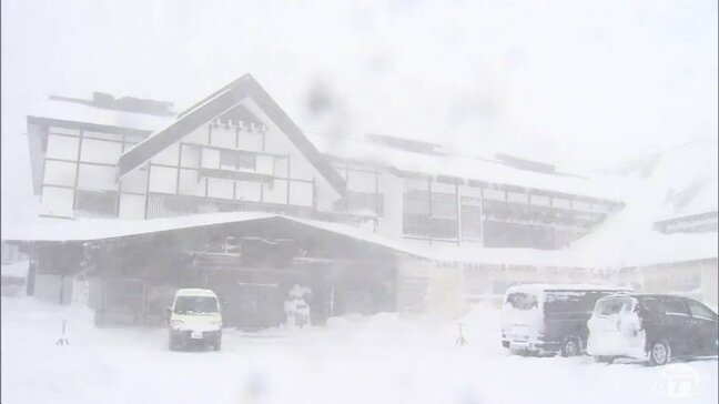 酸ヶ湯で今シーズン全国初の積雪4m超 青森県 豪雪地帯|TBS NEWS DIG