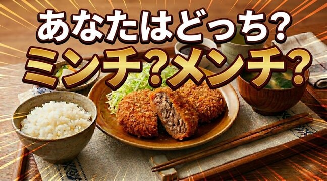 「メンチカツ」は明治時代の聞き間違いだった？言語学者が解説する呼び名の地域差・その歴史的背景|TBS NEWS DIG