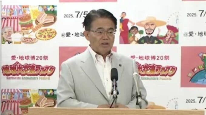 ｢1月以降休みは1日もない｣と愛知県の大村秀章知事  会見中に救急搬送された名古屋市の広沢一郎市長に｢健康管理したうえで元気な姿で公務に復帰を｣ |TBS NEWS DIG