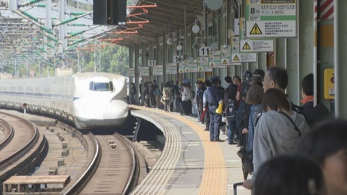 大型連休中の利用者７％増　ＪＲ山陽新幹線　|TBS NEWS DIG