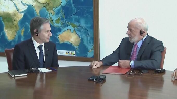 「アメリカは同意しない」米国務長官　「ホロコーストと同じ」発言のブラジル大統領と会談