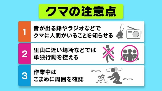 「音が出るもの持ち単独行動を控えて」新潟県内の“里山に近い住宅街”に相次いで出没するクマに注意を|TBS NEWS DIG