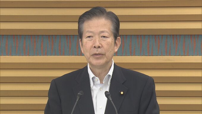 【独自】公明・山口代表 8月下旬に訪中へ 習近平国家主席との会談も要請 4日にも正式発表される見通し|TBS NEWS DIG