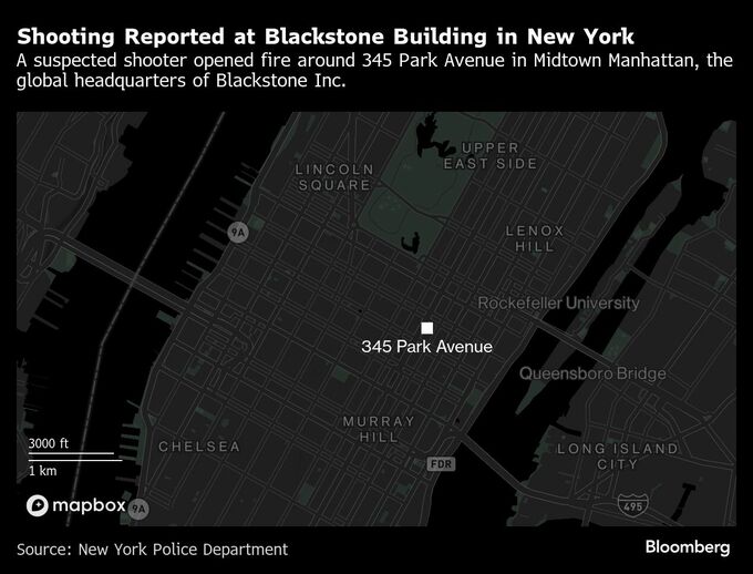 ＮＹ銃撃で警官ら死亡、容疑者の遺体発見－ブラックストーン入居ビル